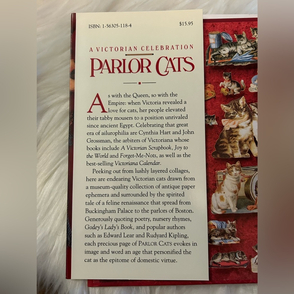 A Victorian Celebration Parlor Cats Book - Picture 8 of 16